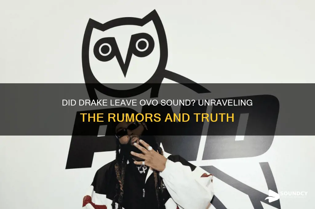did drake left ovo sound