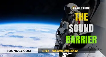 Felix's Supersonic Skydive: Breaking the Sound Barrier?