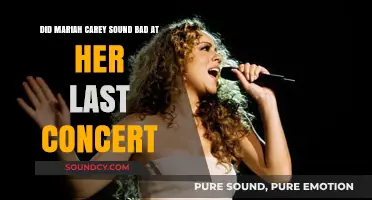 Mariah Carey's Last Concert: Did Her Vocals Disappoint Fans?