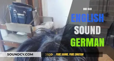 Old English vs. German: Unraveling the Sonic Similarities and Differences