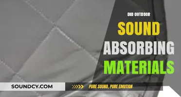 Effective Outdoor Sound Absorbing Materials: Reducing Noise Pollution in Open Spaces