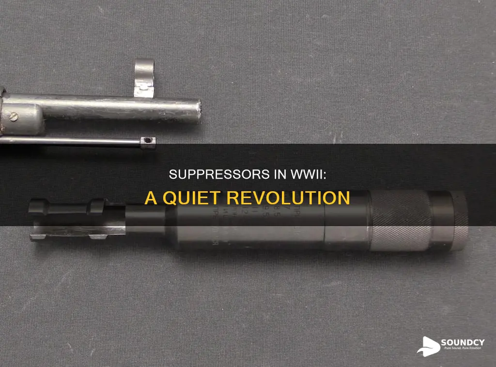 did sound suppressors exist in ww2