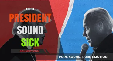 Did the President Sound Sick? Analyzing Recent Speeches and Health Speculations