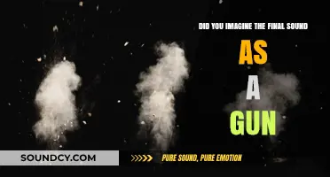 Did You Imagine the Final Sound as a Gunshot?