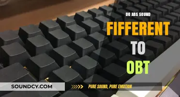 How Do Abs and Obt Sound Different?