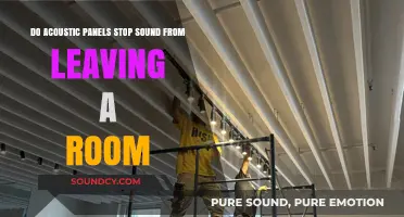 Do Acoustic Panels Prevent Sound Escape from Your Room?