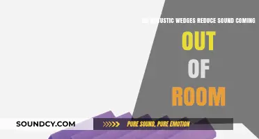 Do Acoustic Wedges Effectively Block Sound Escaping Your Room?