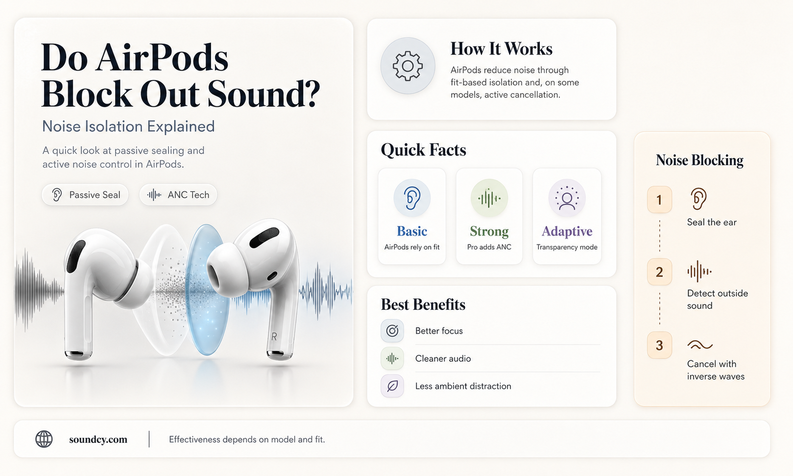 do airpods block out sound