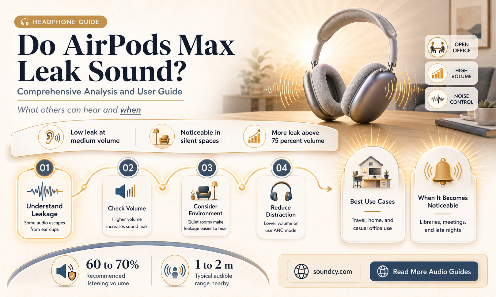 do airpod max leak sound