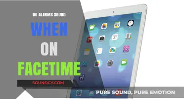 Alarms and Facetime: Will They Sync?