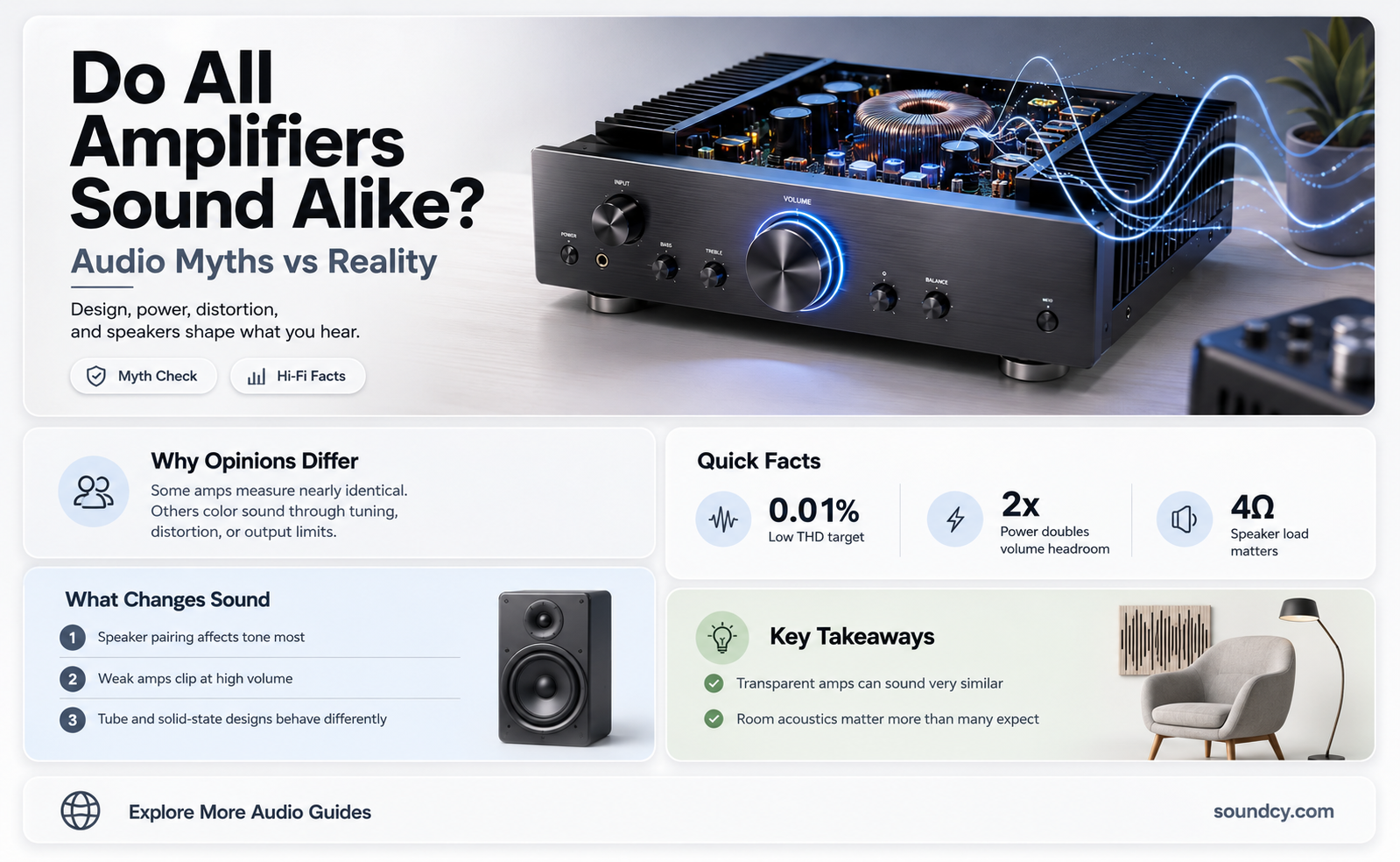 do all amplifiers sound alike