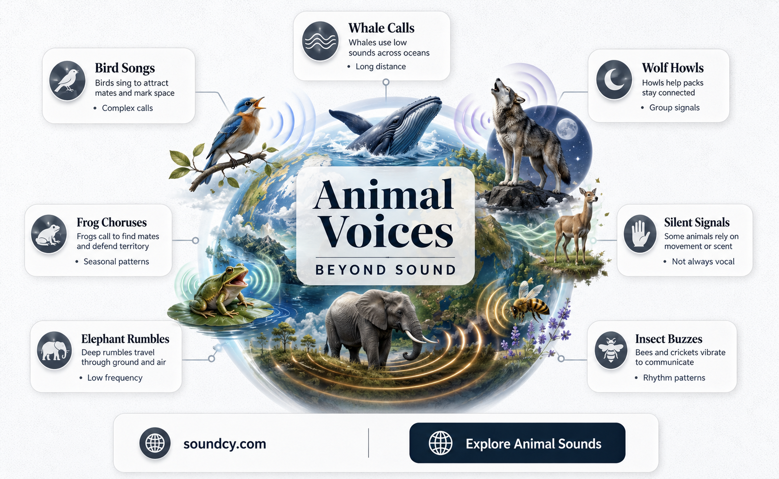 do all animals make sounds