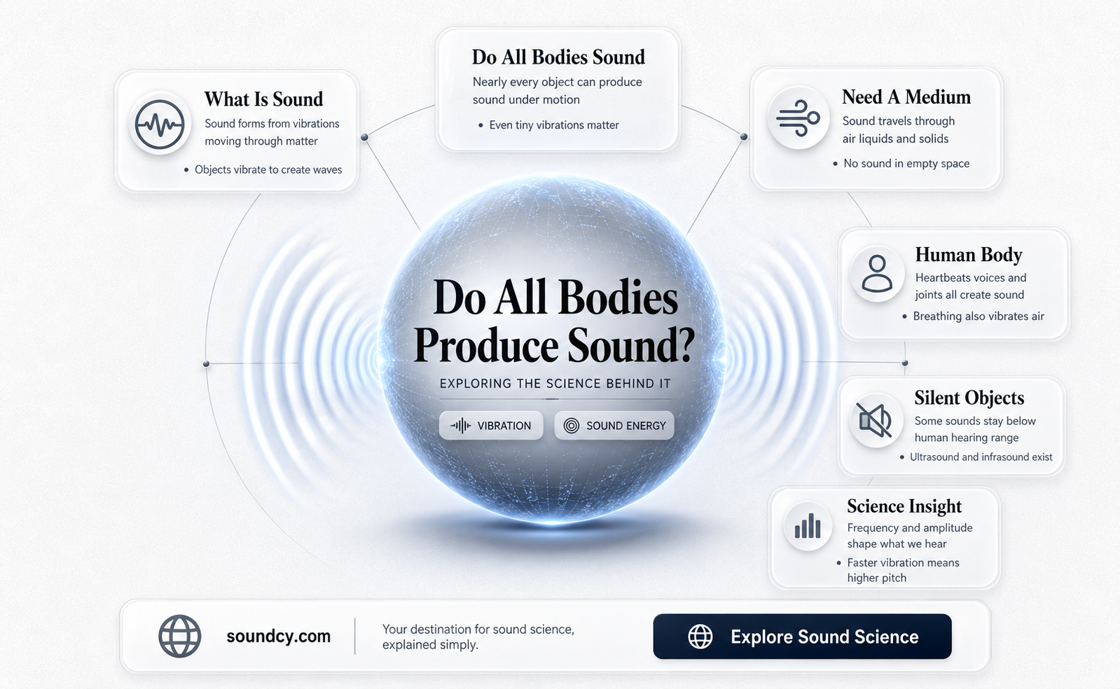 do all bodies produce sound