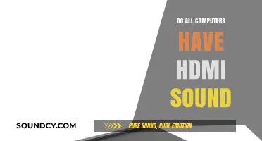HDMI Audio: Universal Computer Feature?