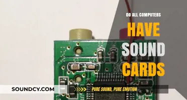 Sound Cards: Are They Universal in Computers?