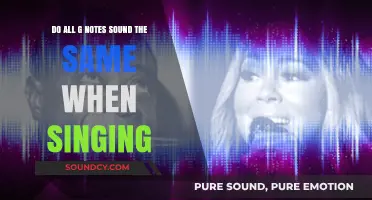 Do All G Notes Sound Alike When Singing? Unraveling the Myth