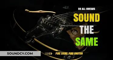 Guitar Sound: Unique or Universal?