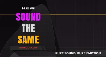 Exploring MIDI: Do They All Sound Alike?