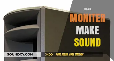 Do All Monitors Produce Sound? Exploring Monitor Audio Capabilities