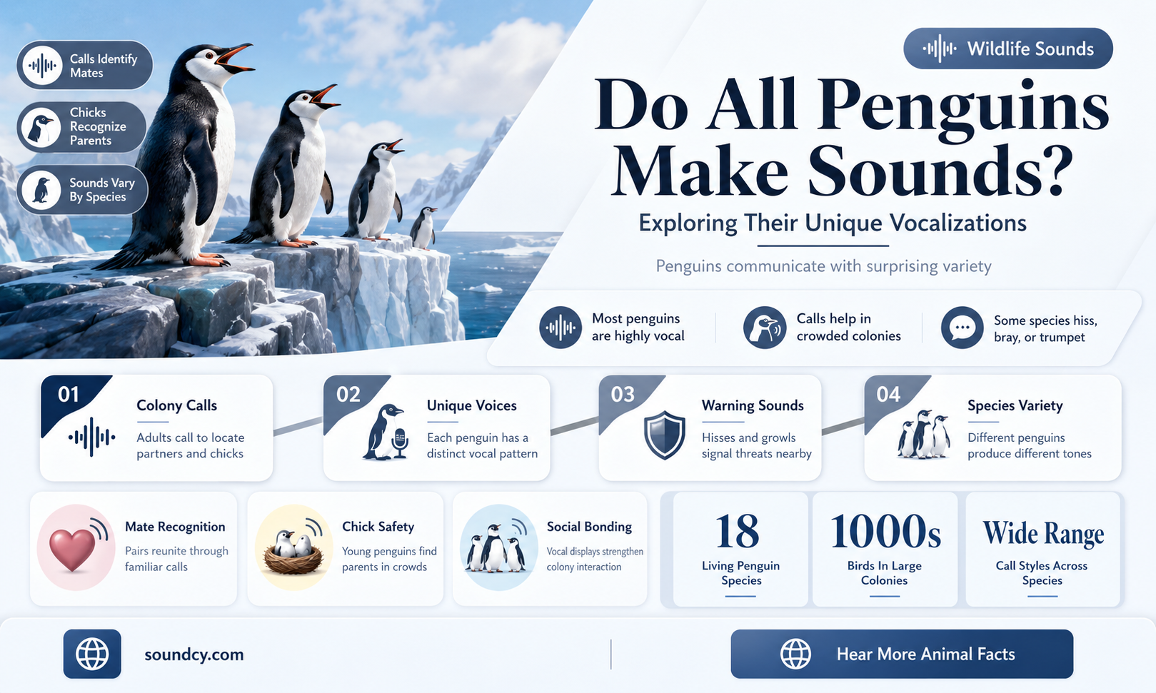do all penguins make sound