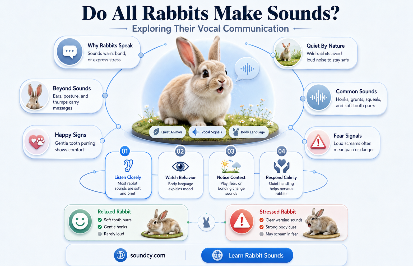 do all rabbits make sounds