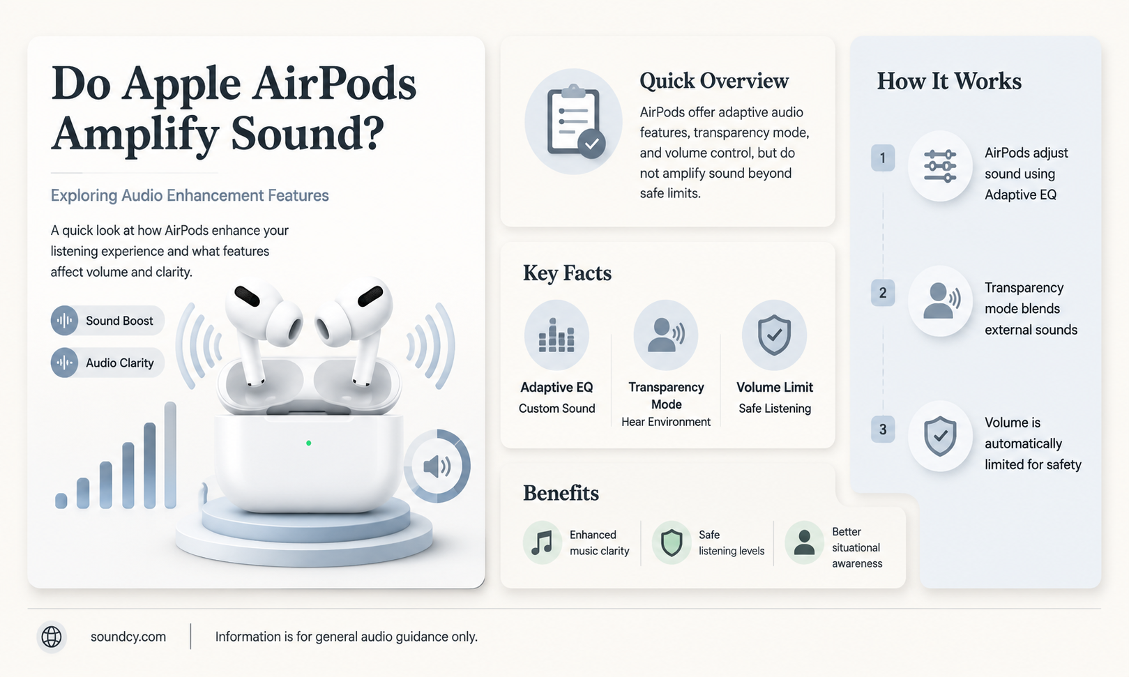 do apple airpods amplify sound