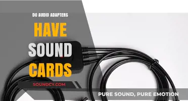 Audio Adapters: Do They Have Sound Cards?
