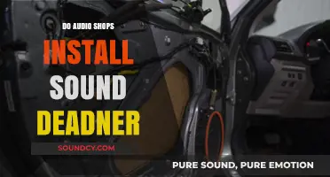Audio Shops: Sound Deadener Installation Pros