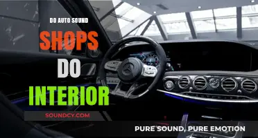 Custom Car Interiors: Sound Shops Do It All