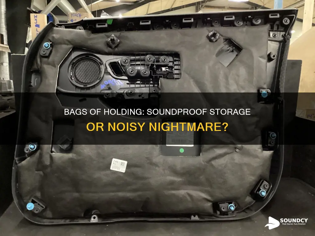 do bags of holding muffle sound