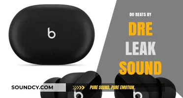 Beats by Dre: Sound Leaks?