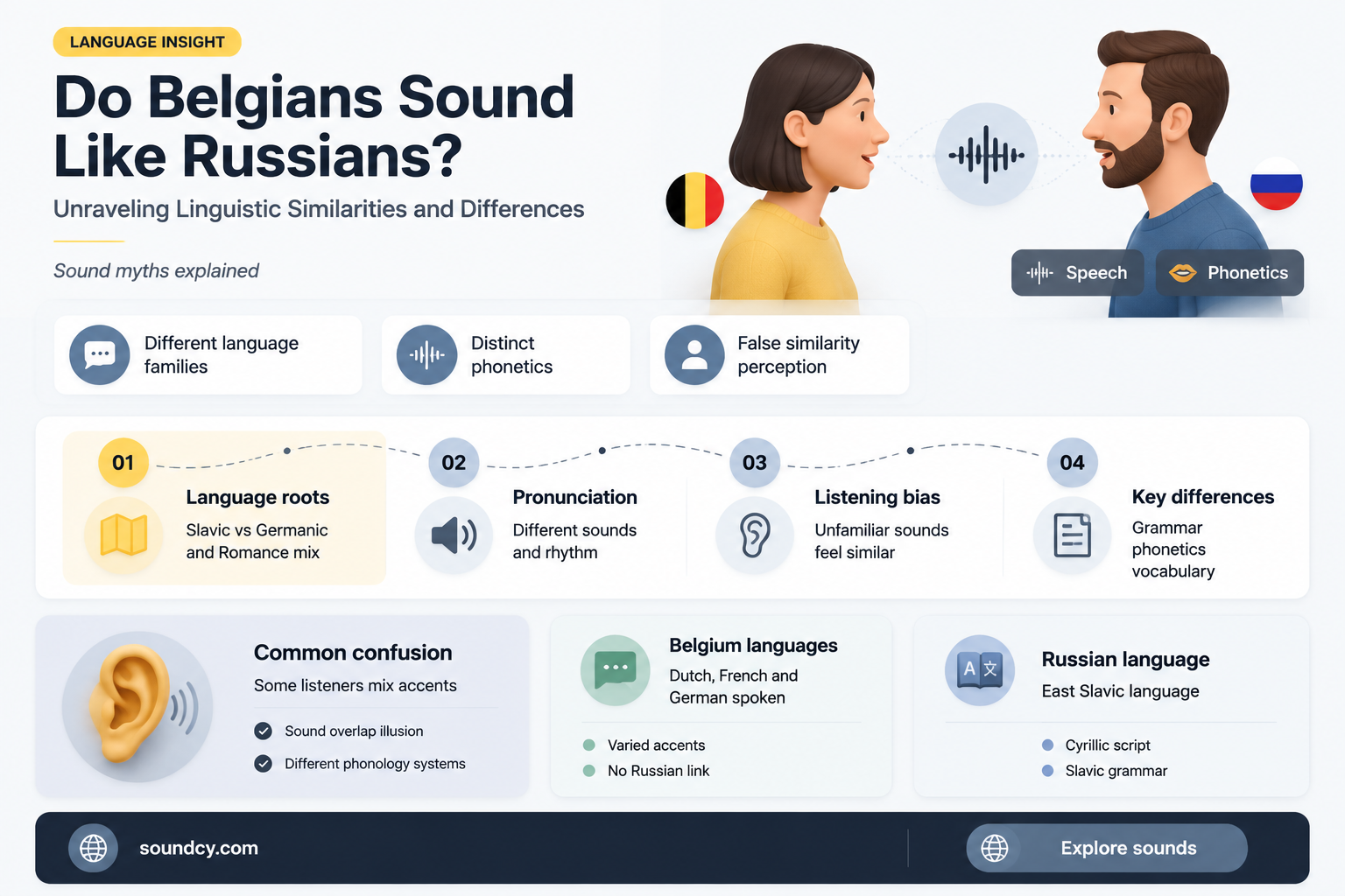 do belgians sound like russians