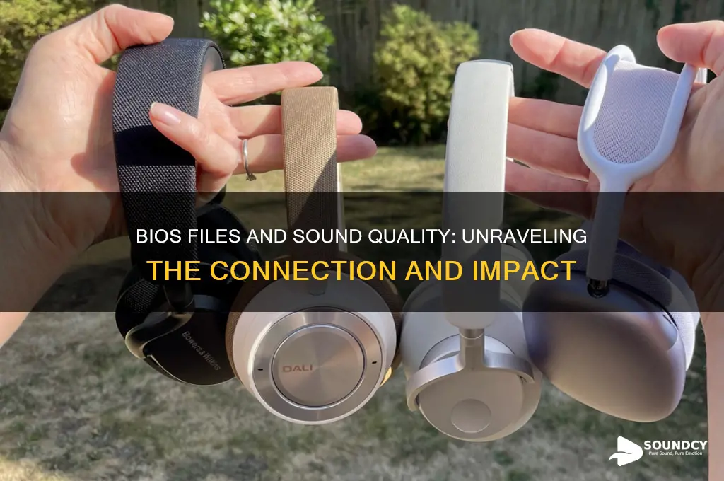 do bios files affect sound