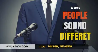 Do Black People Sound Different? Exploring Speech Patterns and Accents