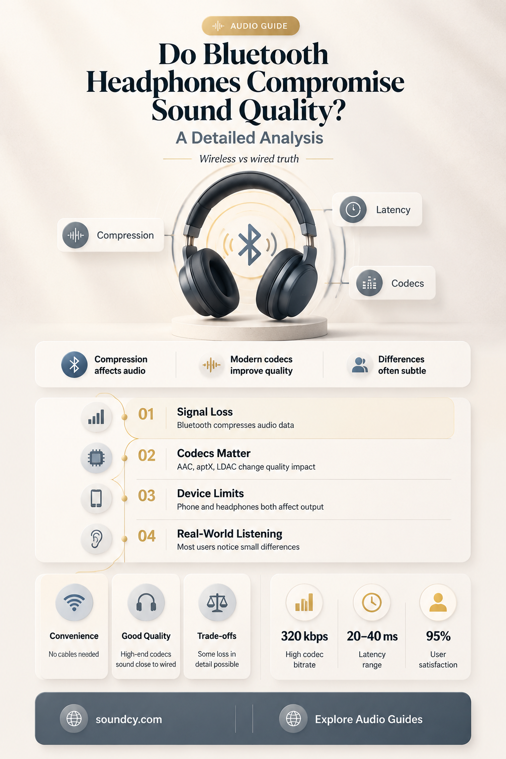 do bluetooth headphones sound worse