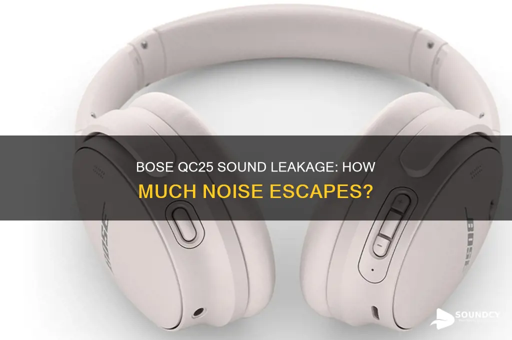 do bose qc25 leak sound