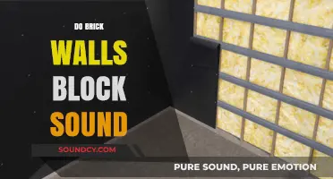 Do Brick Walls Block Sound? Exploring Acoustic Properties and Effectiveness