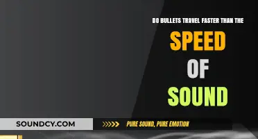 Bullets vs. Sound: Unraveling the Speed of Projectiles in Flight