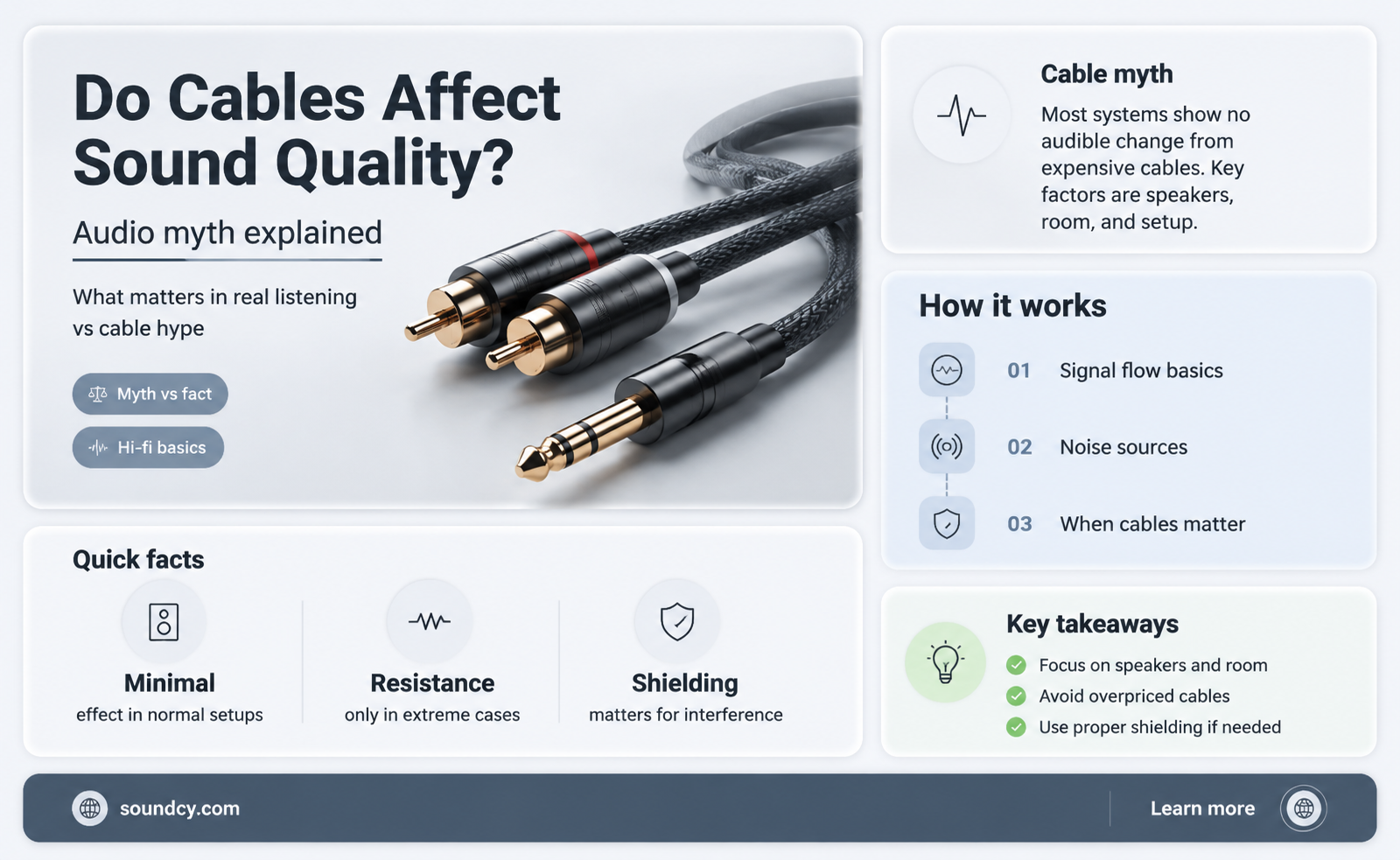 do cables affect sound quality