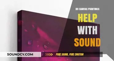 Canvas Prints: Sound Absorption Solution