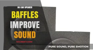 Car Speaker Baffles: Enhancing Audio Experience?