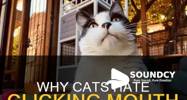 do cats hate clicking mouth sounds