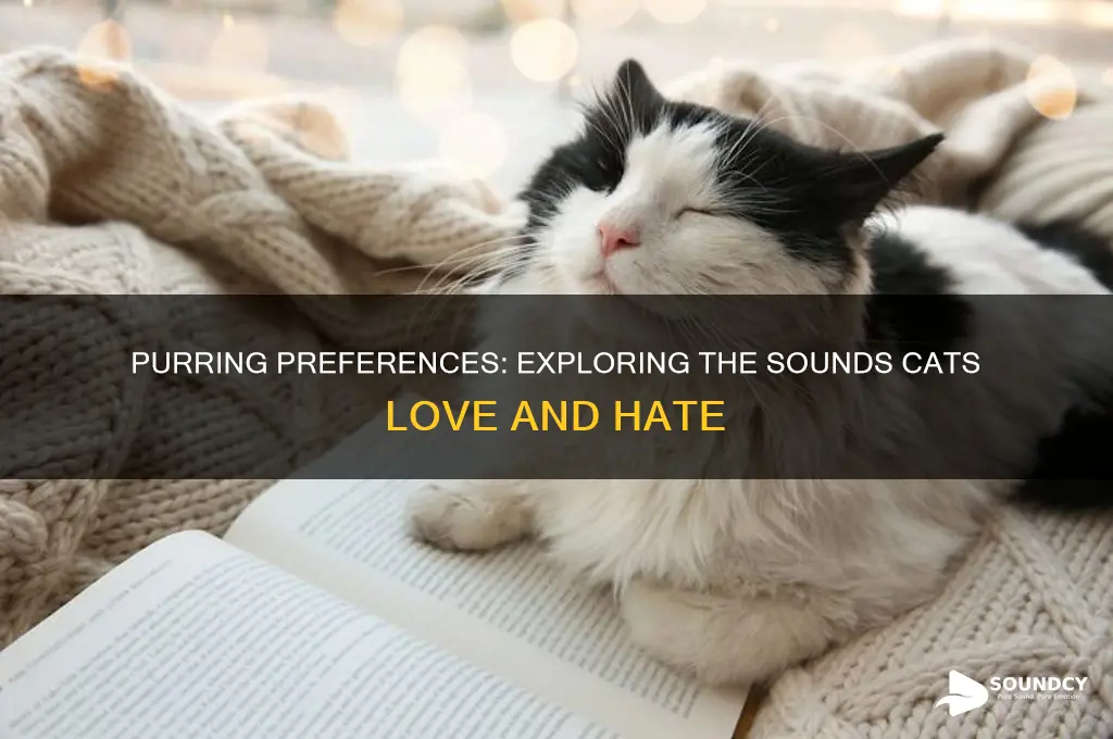 do cats like certain sounds