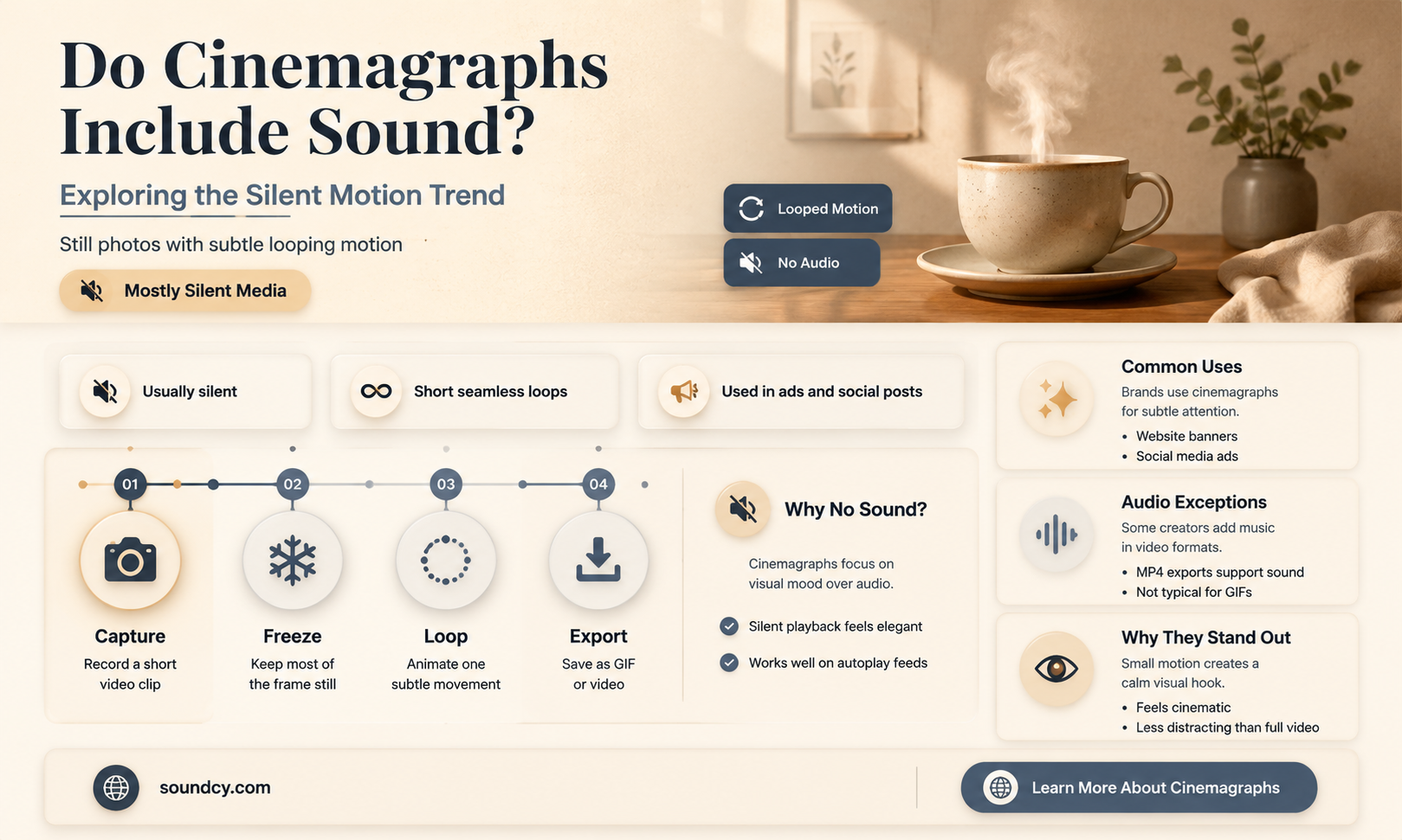 do any cinemagropers have sound