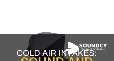 do cold air intakes affect sound