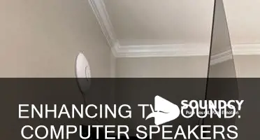 do computer speakers enhance tv sound