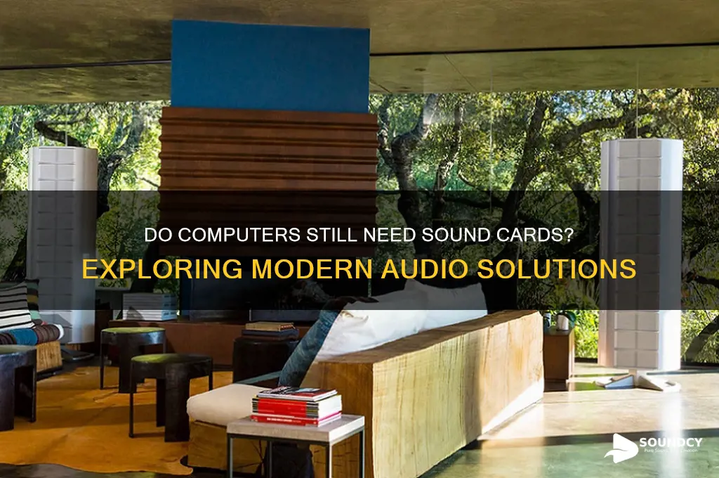 do computers have sound cards