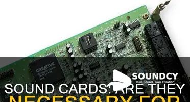 do computers need a sound card