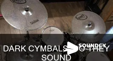 do dark colored cymbals sounds dark