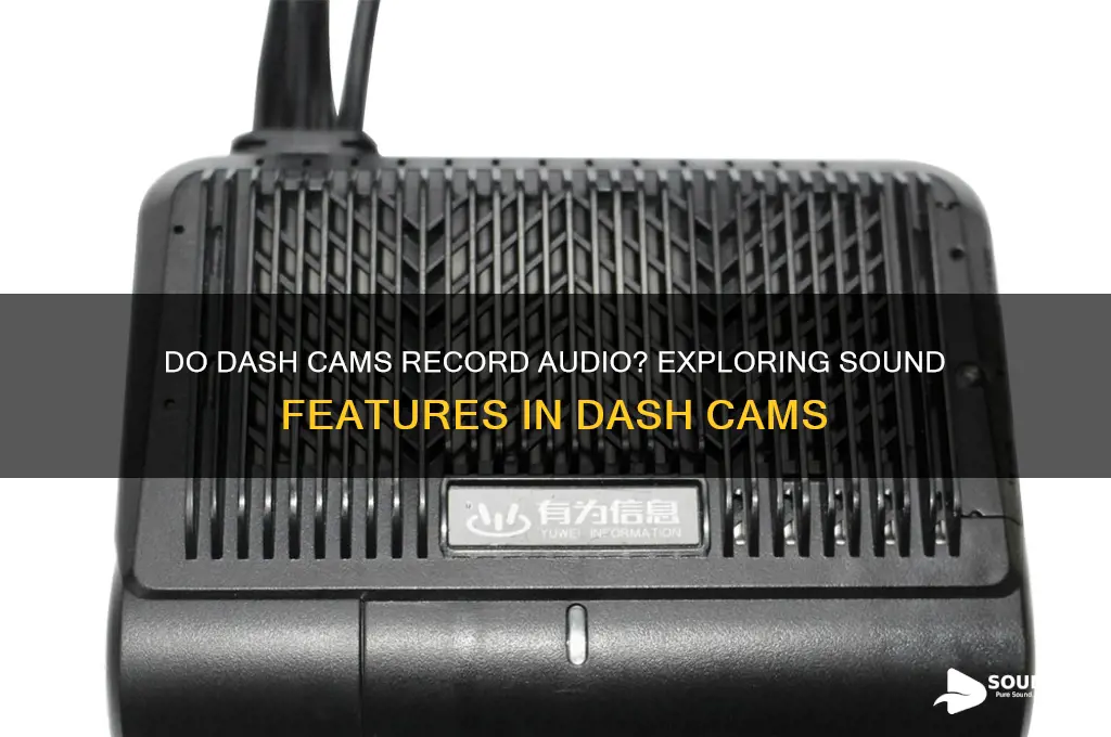 do dash cams have sound